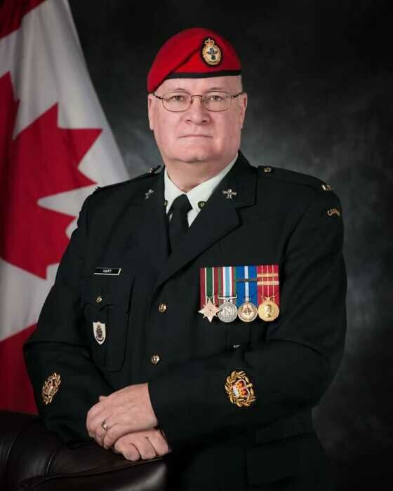 Master Warrant Officer (Ret'd) Blair Randell Hart